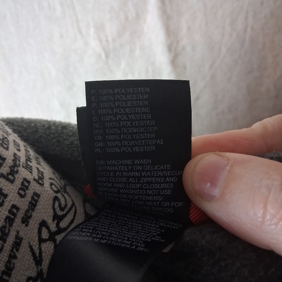 The North Face Women's Charcoal Fleece Pullover Small - Picture 6 of 6